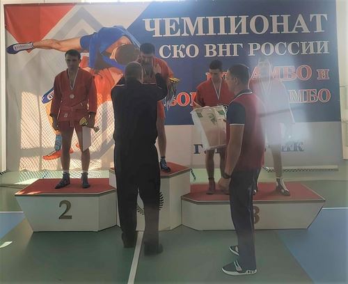 
<p>                                Росгвардейцы Ингушетии успешно выступили на ведомственных соревнованиях по самбо</p>
<p>                        